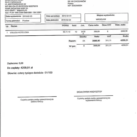 Pensjonat Rezydencja Parkowa